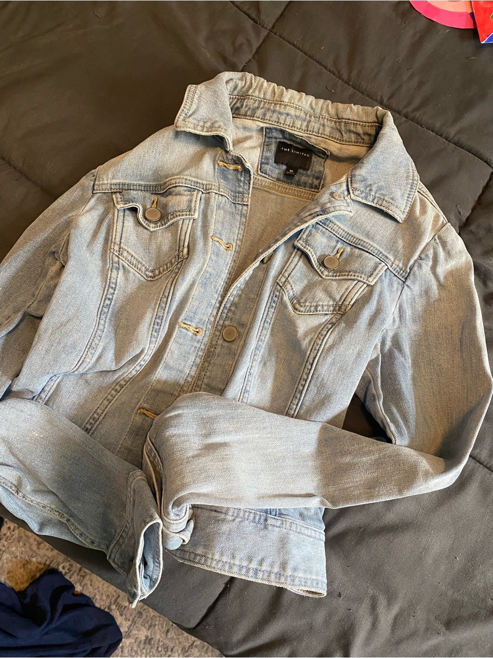The Limited Pale Blue Denim Jacket
